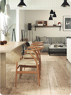Hardwood flooring