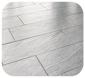 Tile flooring and walls